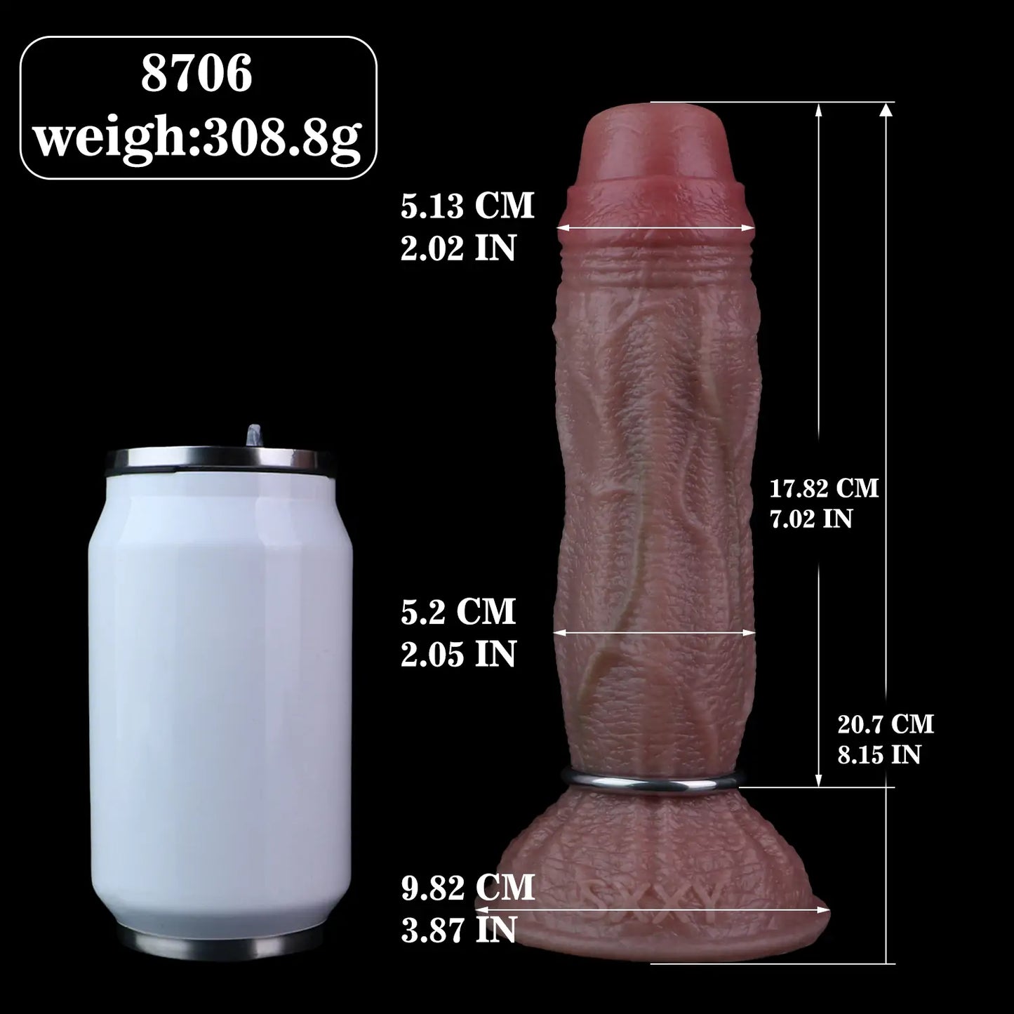 Realistic Ovipositor Dildo with Suction Cup