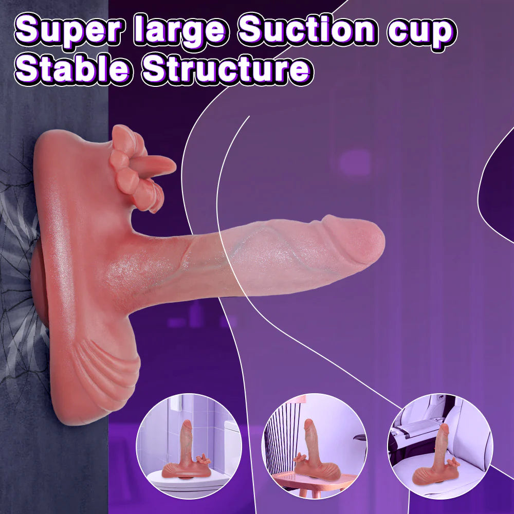 Realistic Ride-On Dildo – Heated Grinder Vibrator