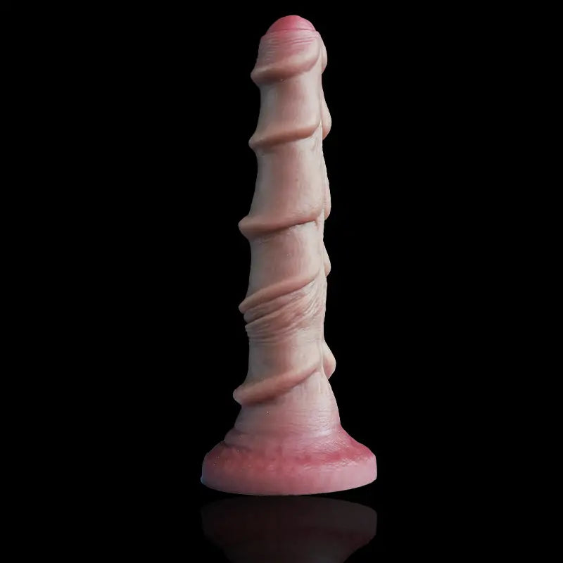 Realistic Silicone Spiral Anal Dildo 6 Size