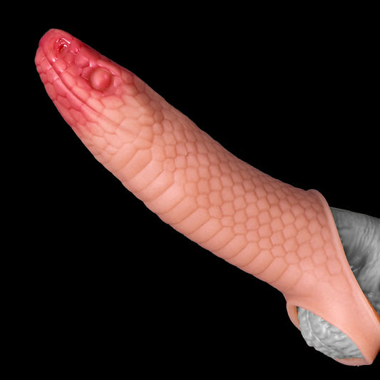 Realistic Snake Texture Penis Sleeve