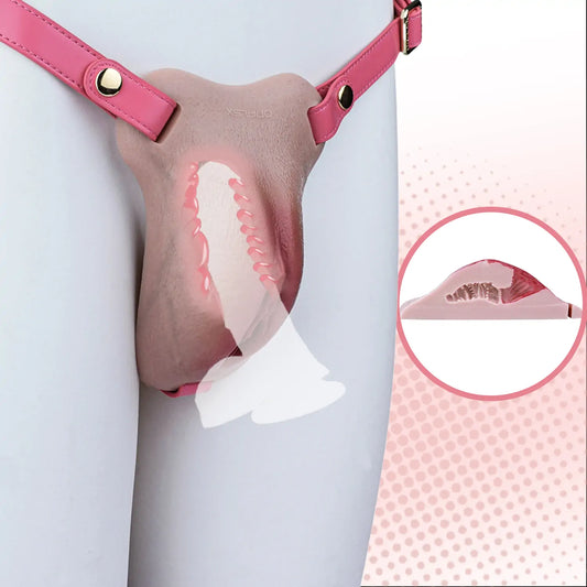 Realistic Wearable Silicone Vagina - Trans Sex Toy