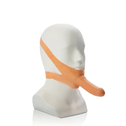 Realistic Silicone Face Strap-On Dildo