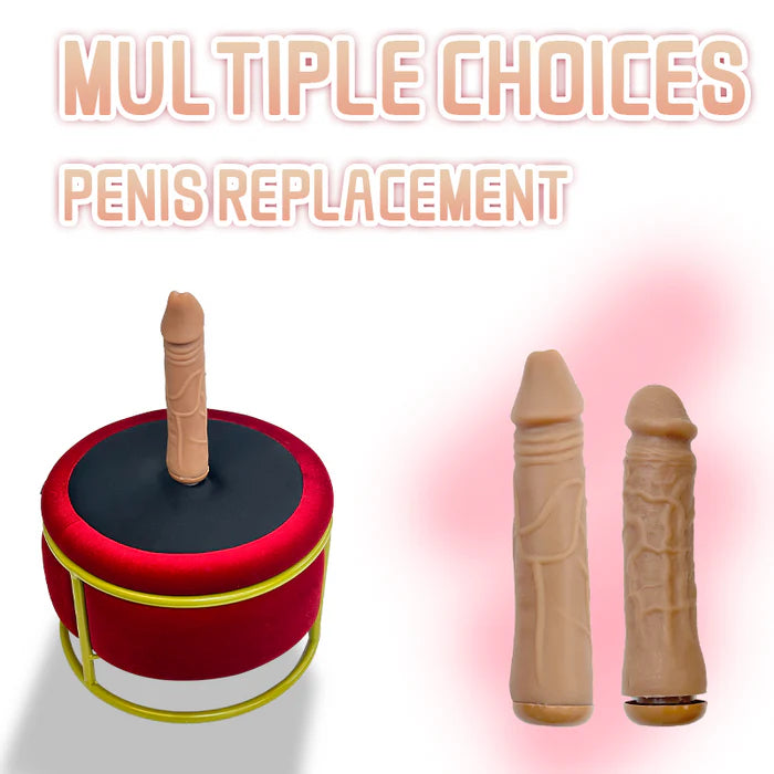 Red Seat Dildo Chair Machine
