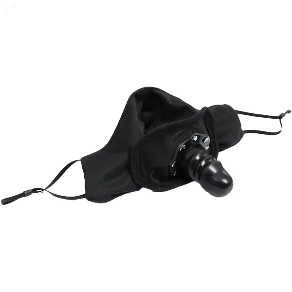 Removable Dildo Mask Cosplay Gag