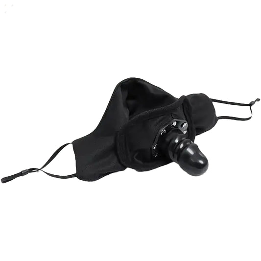 Removable Dildo Mask Cosplay Gag