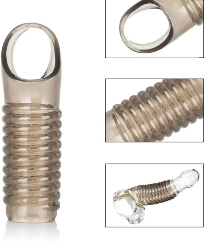 Ribbed Cock Sleeve for Enhanced Stimulation