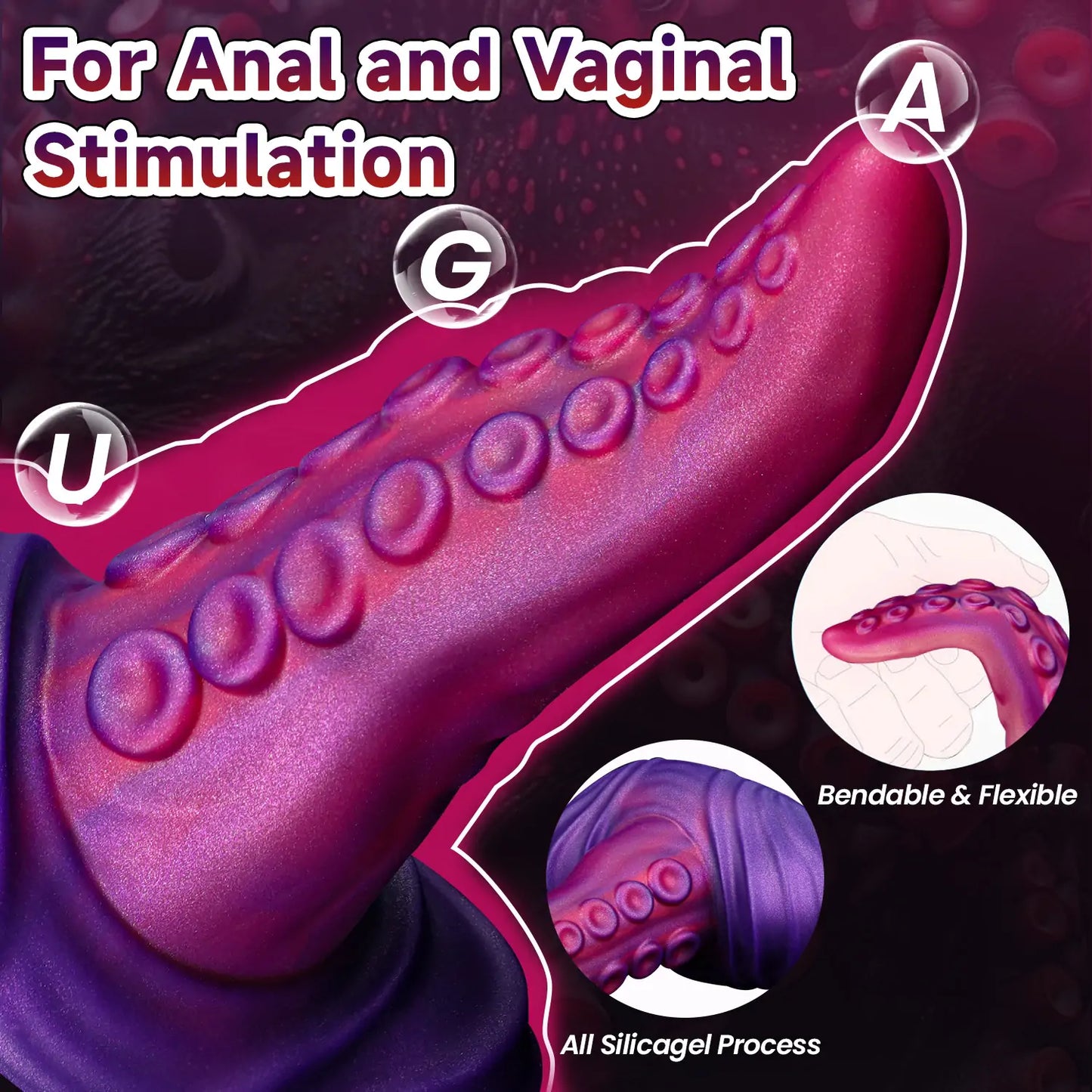 Ride-On Fantasy Tentacle Vibrating Grinder