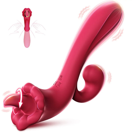 Rose Tongue Clitoral Vibrator