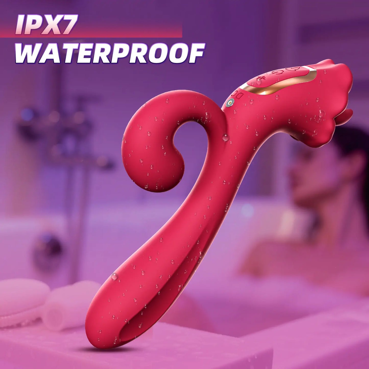 Rose Tongue Clitoral Vibrator