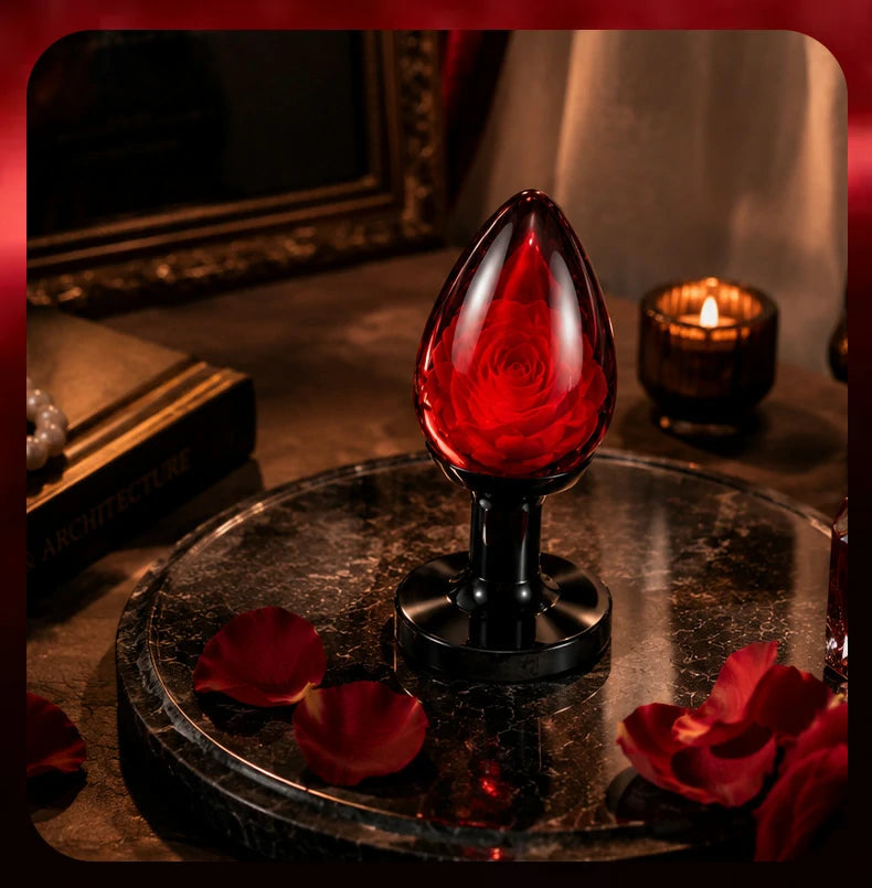 Rose bud – Rose-Shaped Silicone Butt Plug