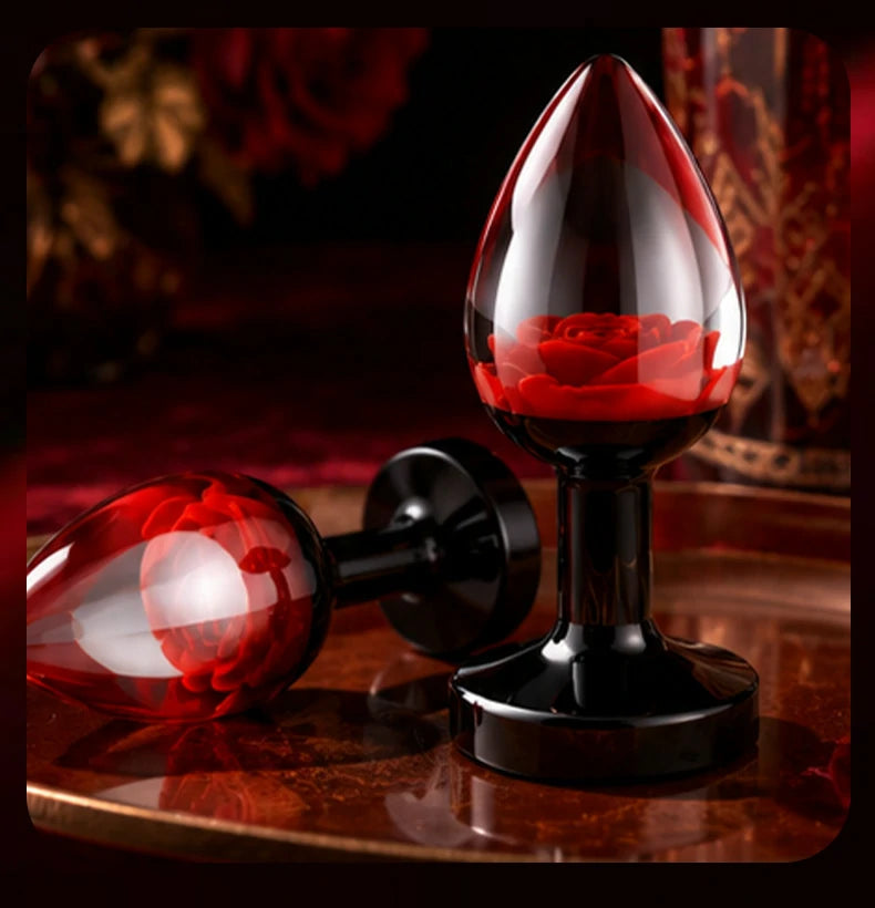 Rose bud – Rose-Shaped Silicone Butt Plug
