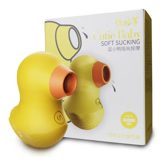Rubber Duck Vibrator Clitoral Sucking Toy