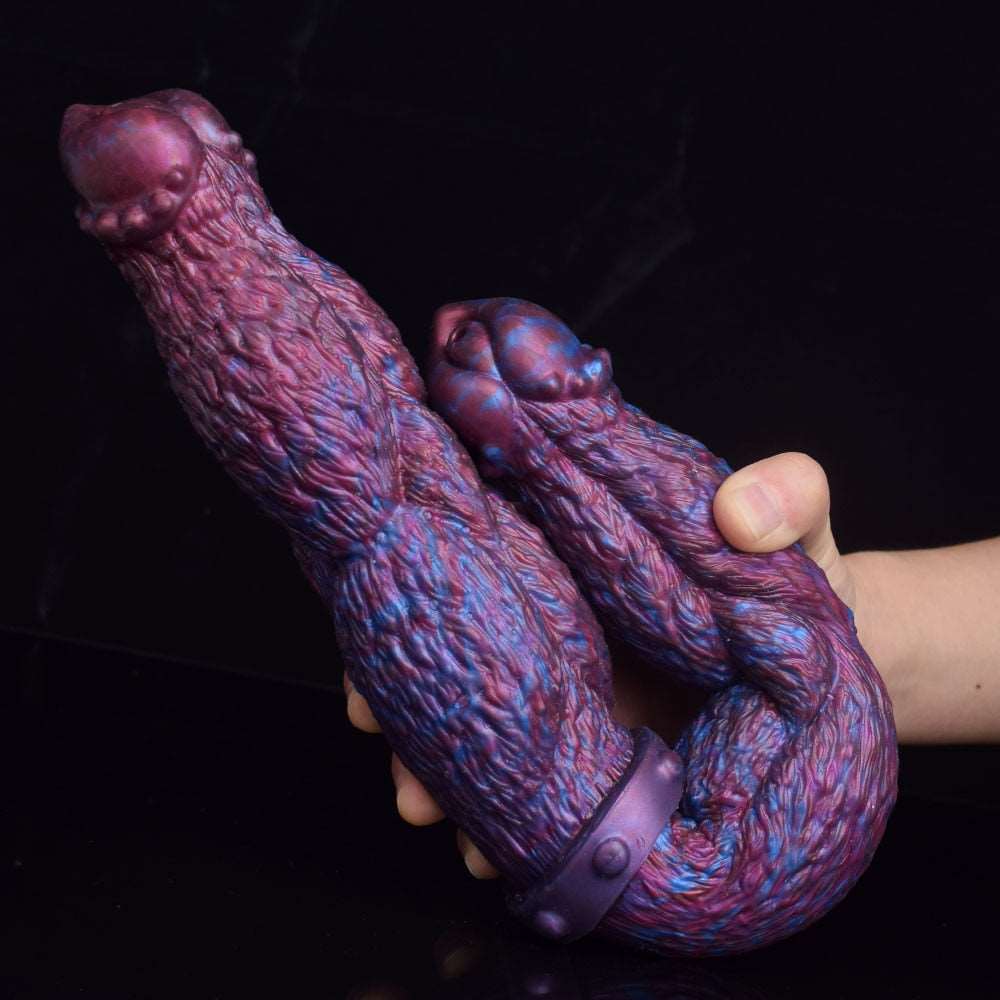 🐎 😈 16.85-Inch ARCTURUS - Thick Ribbed Horse Double Ended Dildo
