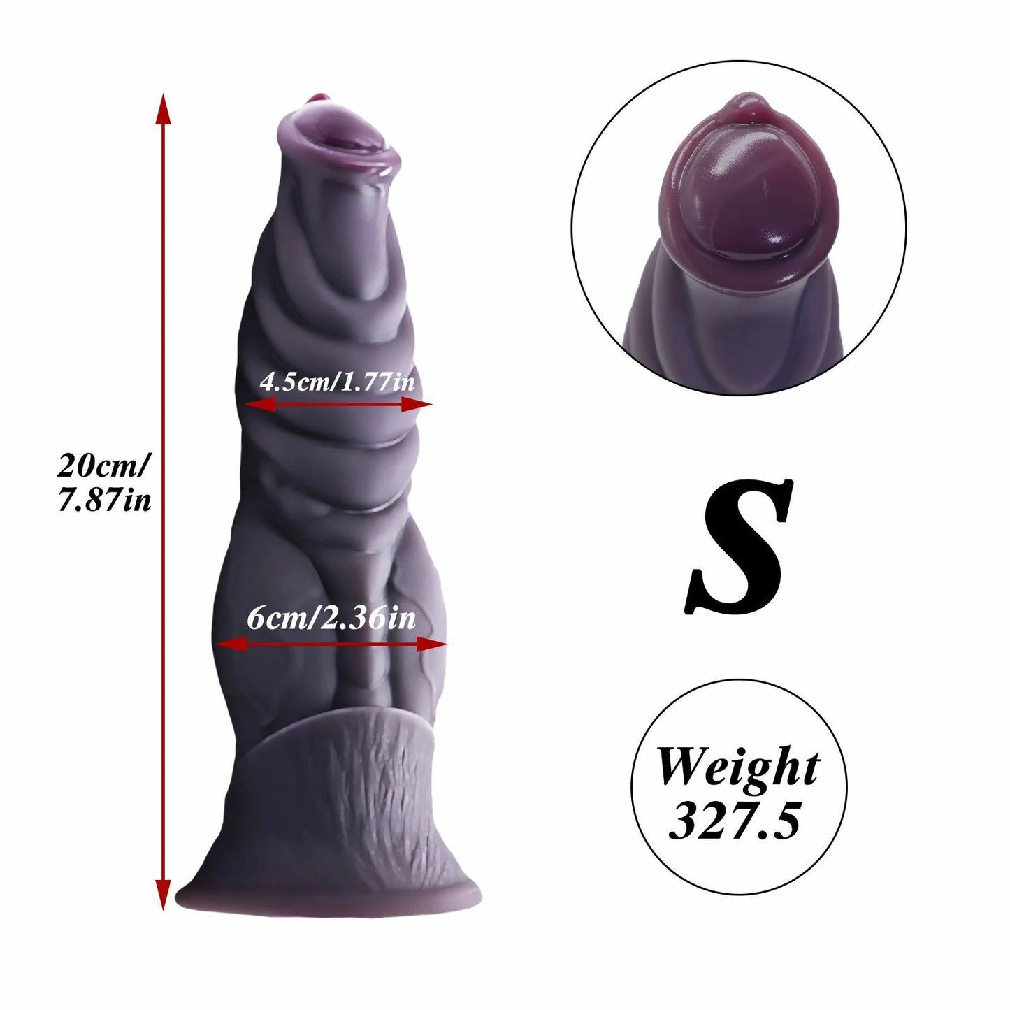 Wild Power: Realistic Horse Fantasy Silicone Dildo