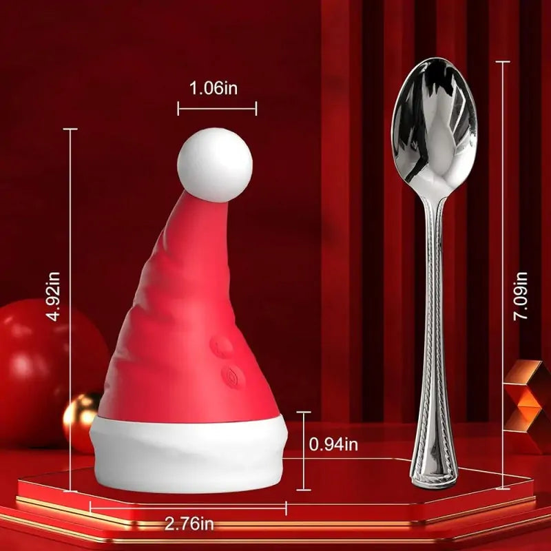 Santa Hat Clitoral Massage Vibrator
