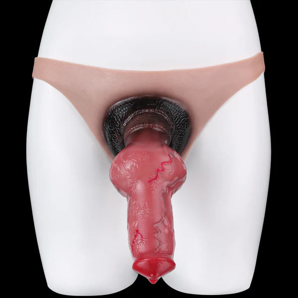 Savage Beast Series – Animal Theme Cock Sleeve Pants