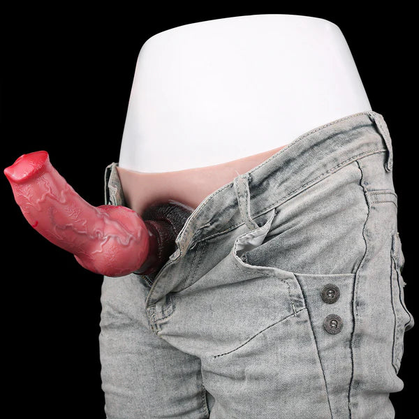 Savage Beast Series – Animal Theme Cock Sleeve Pants