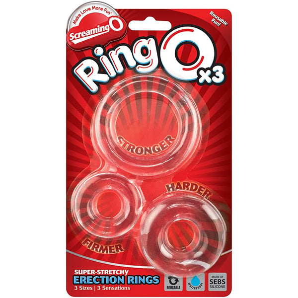 Screaming O Cock Ring Trio Silicone Set