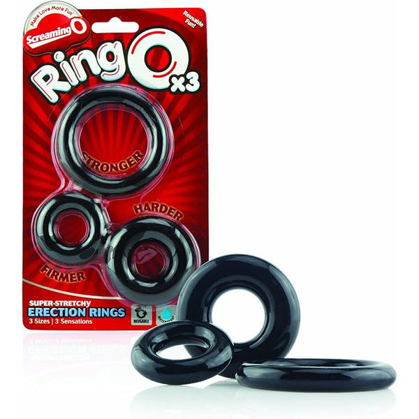 Screaming O Cock Ring Trio Silicone Set