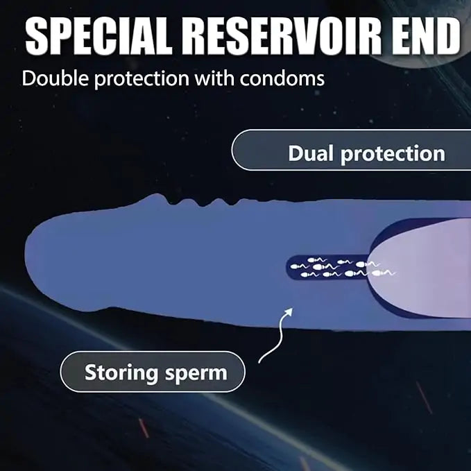 Seamless Penis Extenders - Clear Sleeve