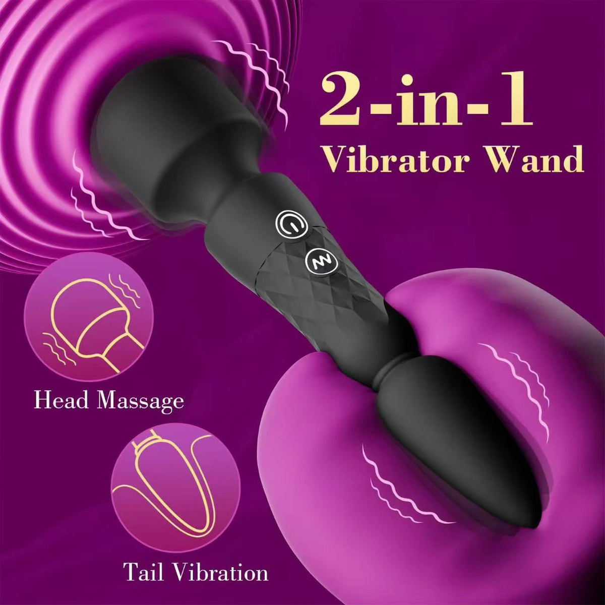Sestluve – Dual Head Wand Vibrator