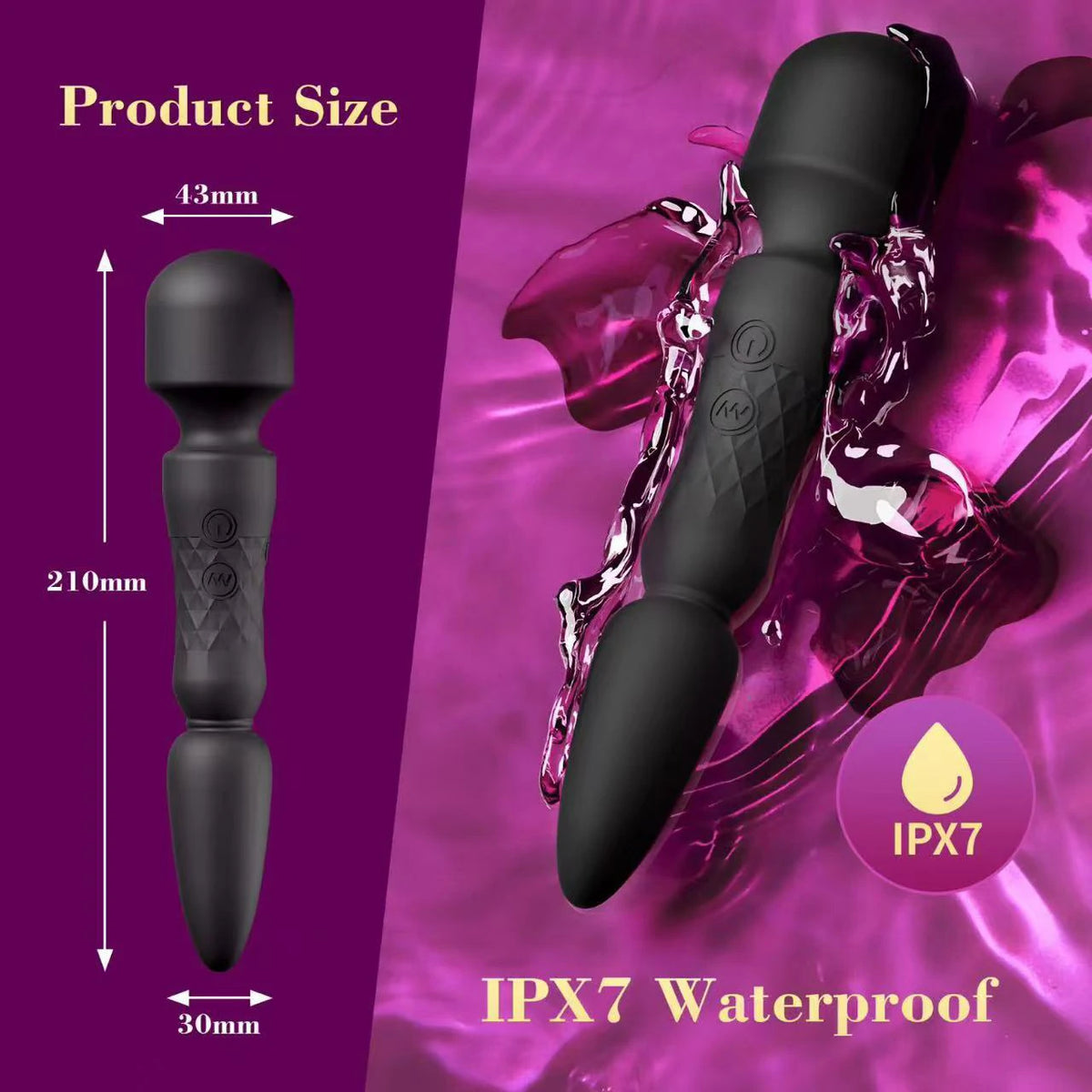 Sestluve – Dual Head Wand Vibrator