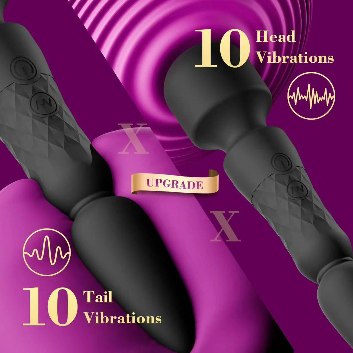 Sestluve – Dual Head Wand Vibrator