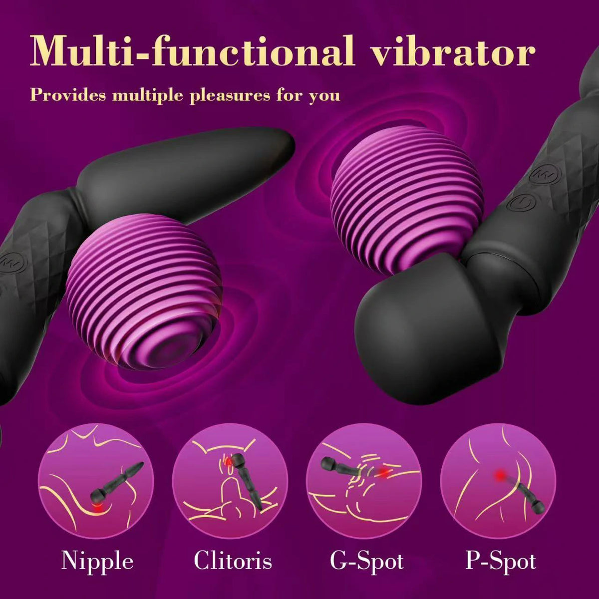 Sestluve – Dual Head Wand Vibrator
