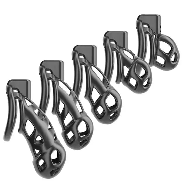 Sevanda Naja-Cobra Chastity Cage Black L