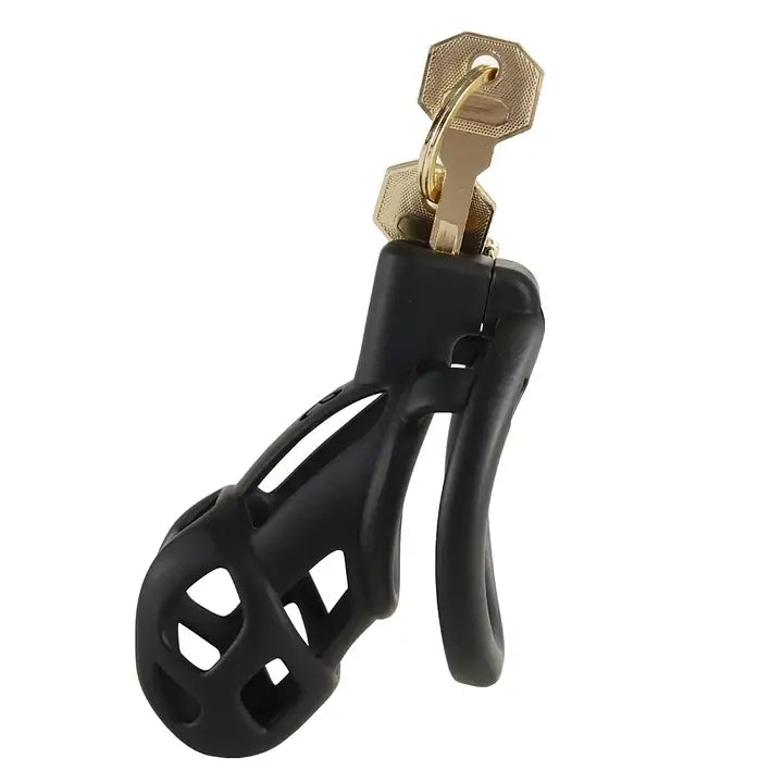 Sevanda Naja-Cobra Chastity Cage Black L
