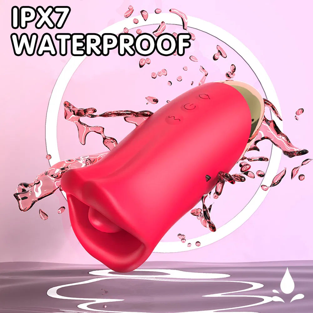 Sex Lip Lifelike Oral Love Vibrator