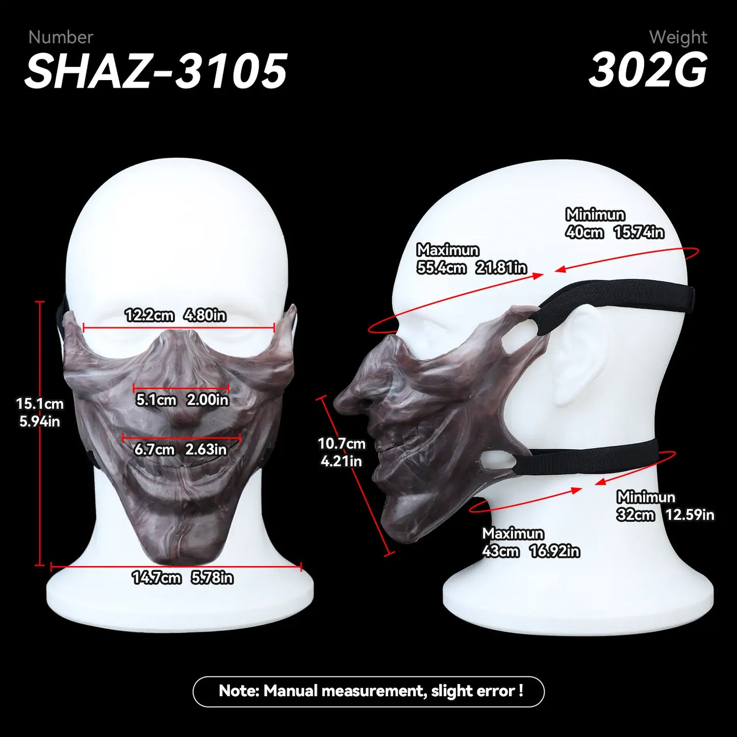 Silicone Primal Cosplay BDSM Mask