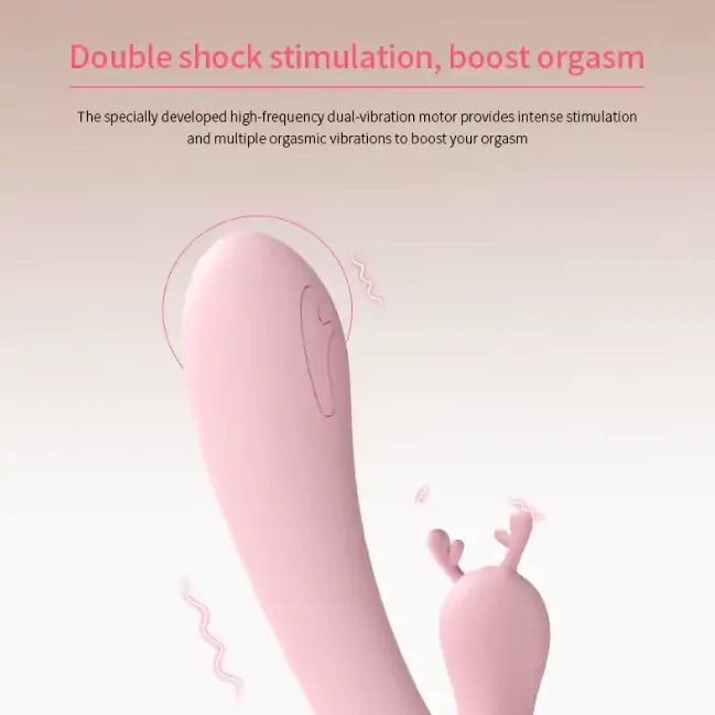 Silicone Rabbit G-Spot Vibrator Stick