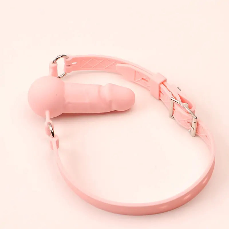 Silicone Strap-On Dildo Mask