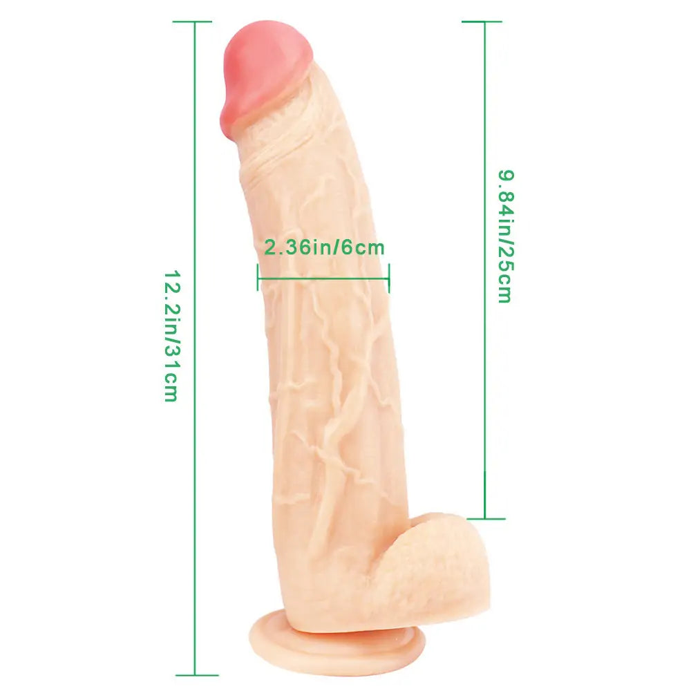Size Queen 10 Inches Dildo