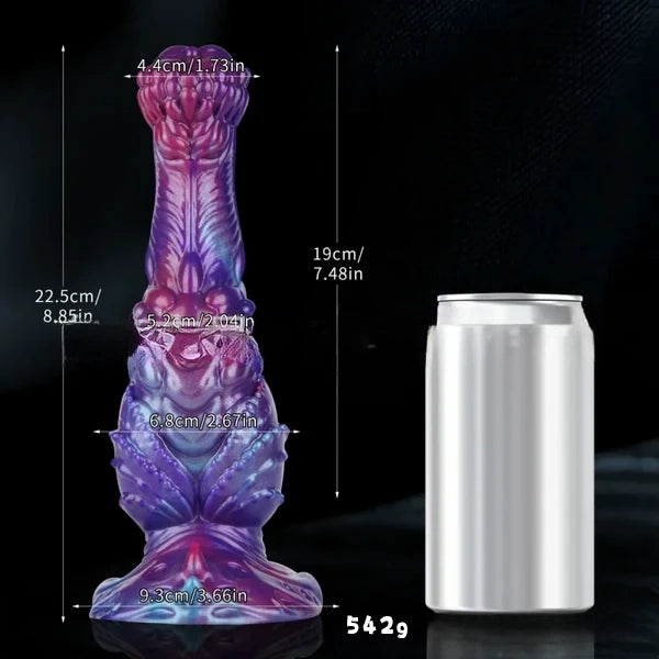 Skeleton Horse – Vibrant Color Dildo 8.8 Inches