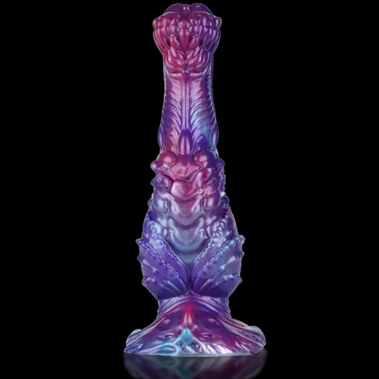 Skeleton Horse Rainbow Fantasy Dildo 8.8 Inches