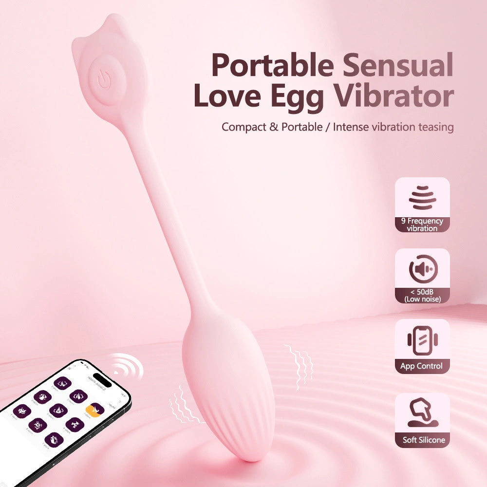 Smart App-Controlled Wearable Egg Vibrator