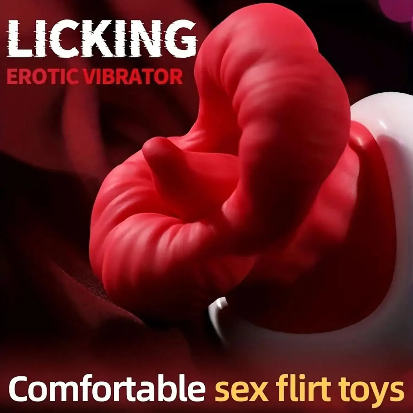 Soft Kisser Big Mouth Vibrator 8 Modes