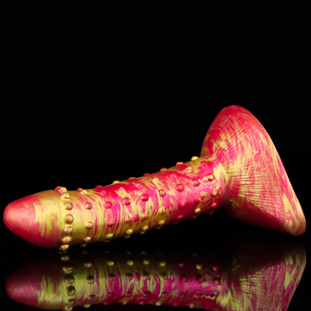 Spiked Fantasy Suction Dildo 7.6 Inches