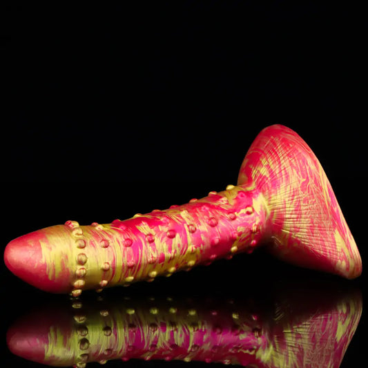 Spiked Fantasy Suction Dildo 7.6 Inches