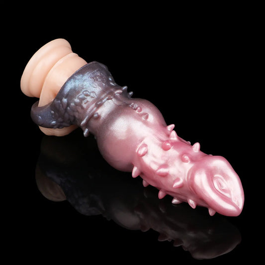 Spiked Fantasy Wolf Penis Sleeve