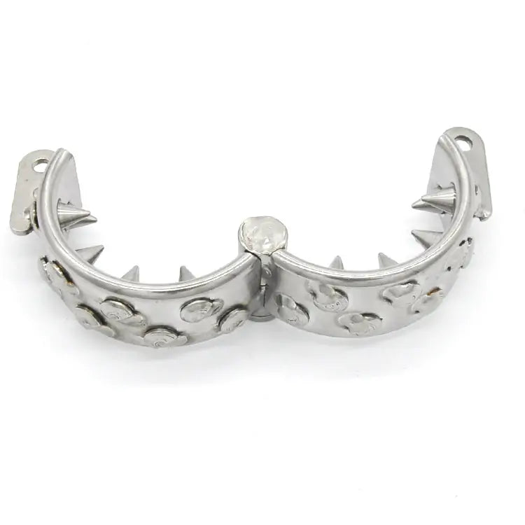 Spiky Cock Cage Steel Spiked Chastity Ring
