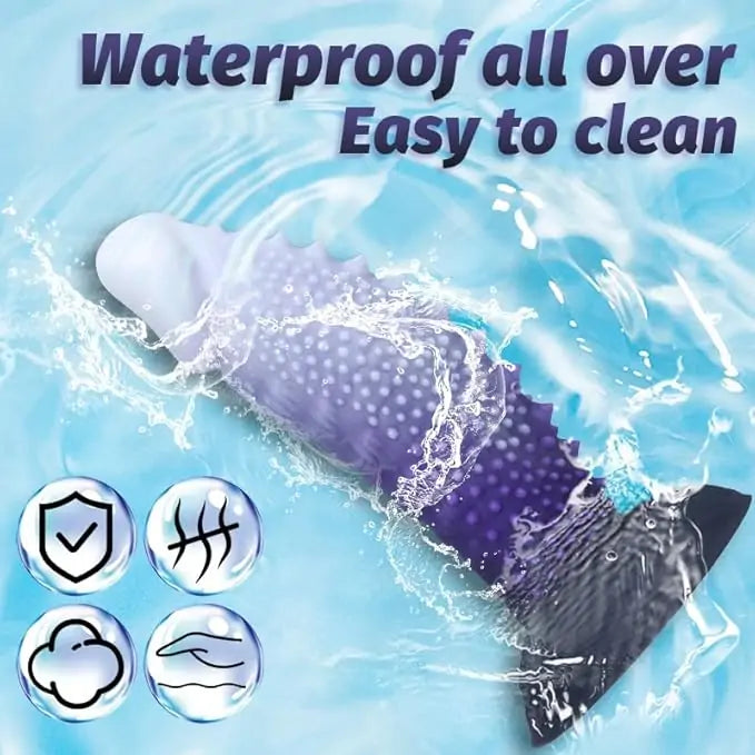 Spiky Monster Silicone Anal Dildo 8.3 Inches