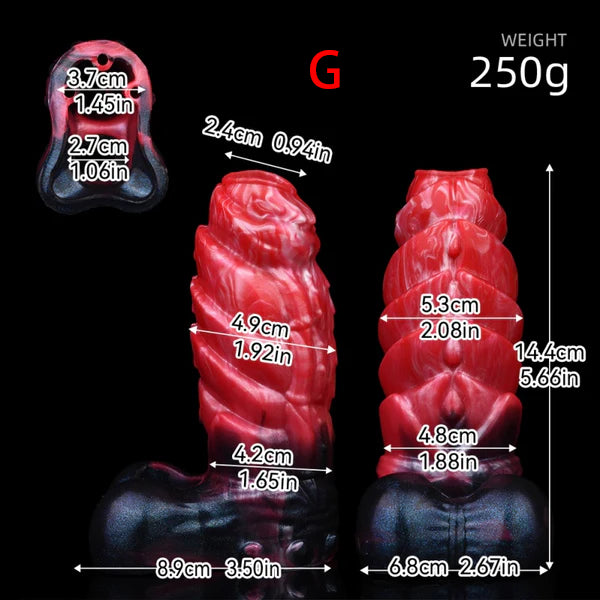 Felbound Sleeve Set – Monster Vibrating Cock Sleeve