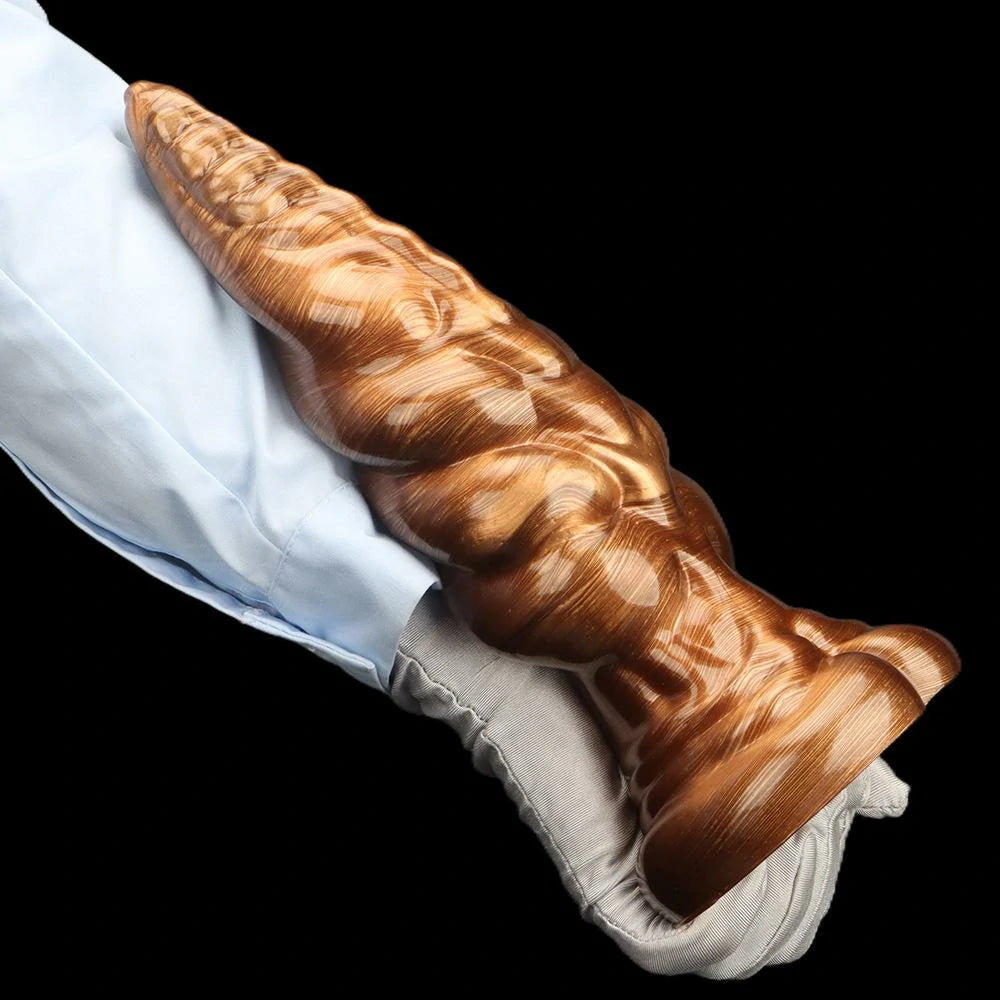 Spiral Knot Fantasy Silicone Butt Plug