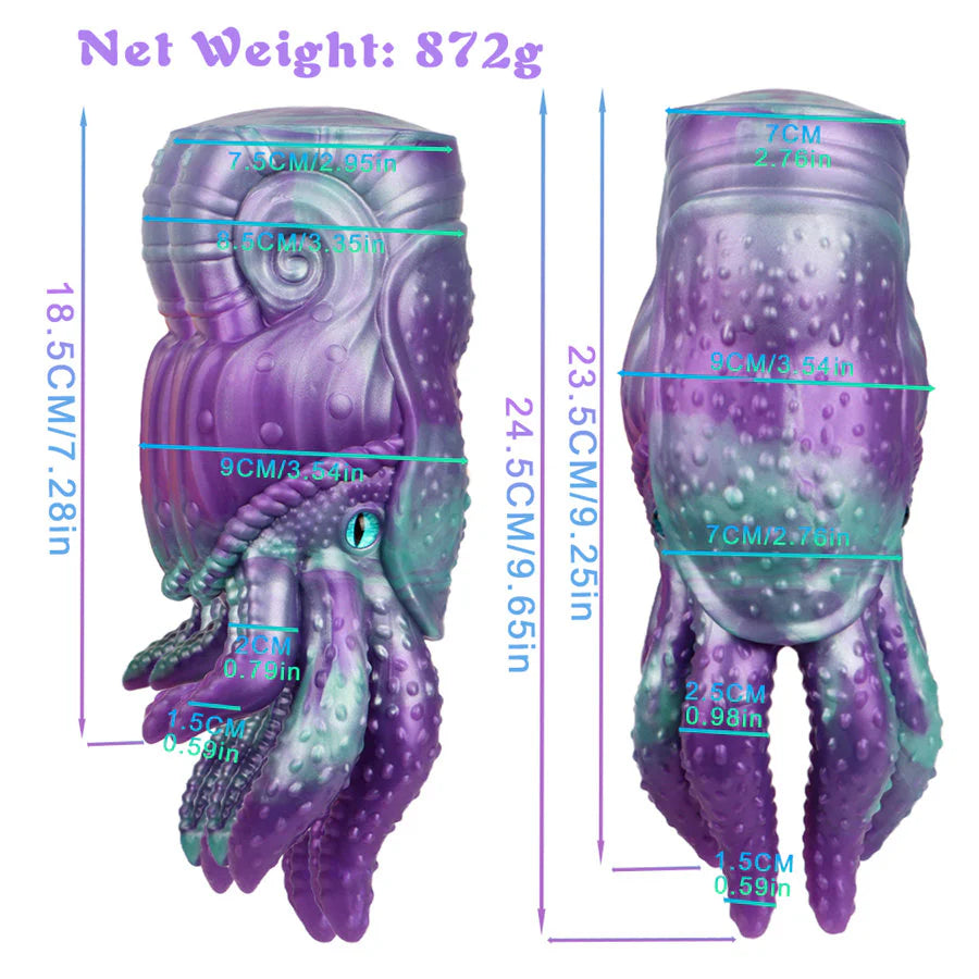 Squid Pocket Pusy Cthulhu Fantasy Design