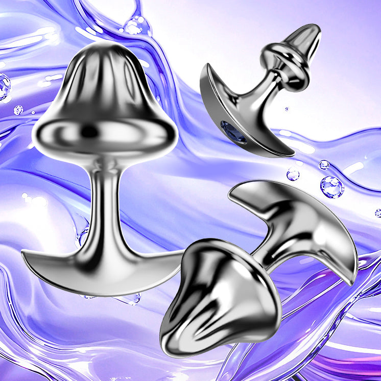 Stainless Steel Gyroscope Anal Plug