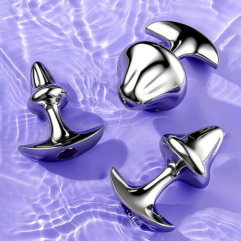 Stainless Steel Gyroscope Anal Plug