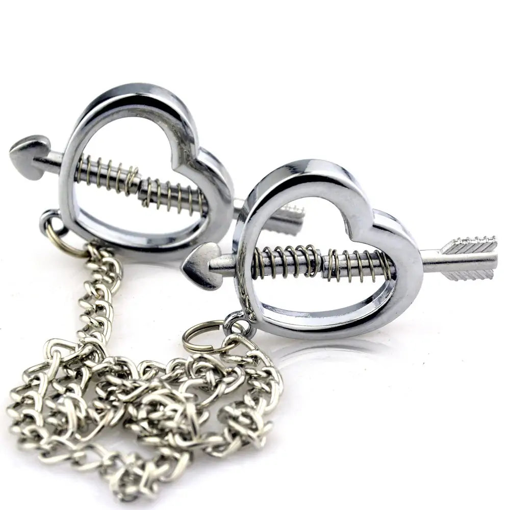 Stainless Steel Nipple Clamps with Chain